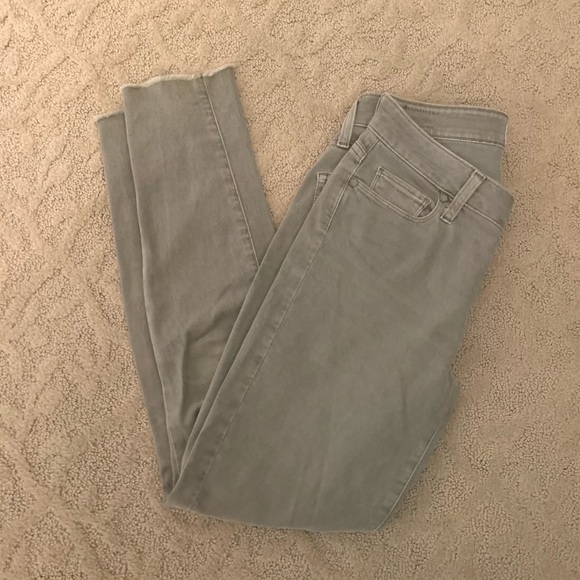 Paige Verdugo Ankle army green jeans 27 - Picture 7 of 10